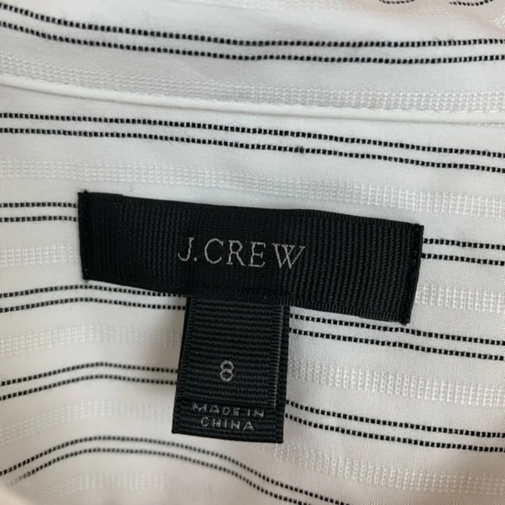 J.CREW STRIPED LONG SLEEVE size 8